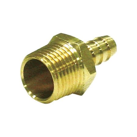 JMF Company Brass 5/8 in. D X 3/4 in. D Adapter 4504338